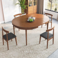 Wooden Dining Table Space Saving Table Set